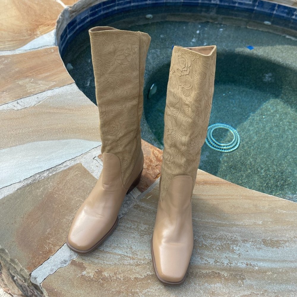NUDE ROSE BOOTS - Picture 4 of 4